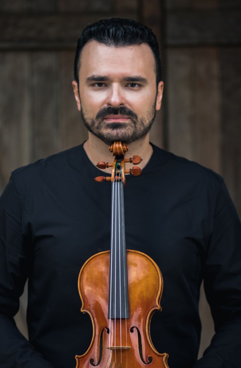 Violinista Cármelo de los Santos